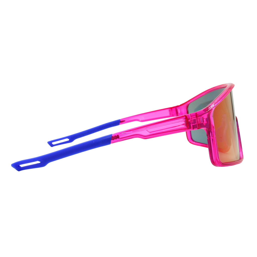 Gafas de sol Dynamic Rosa con morado espejado (Unisex)