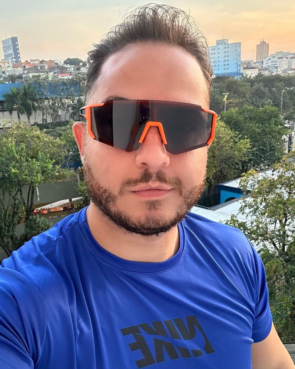 Gafas de sol Bolt 2.0 Naranja con negro (Unisex)
