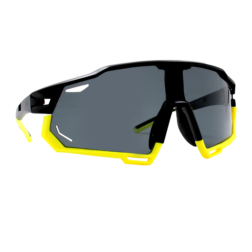 Gafas de sol Vortex Negro y Amarillo con negro (Unisex)