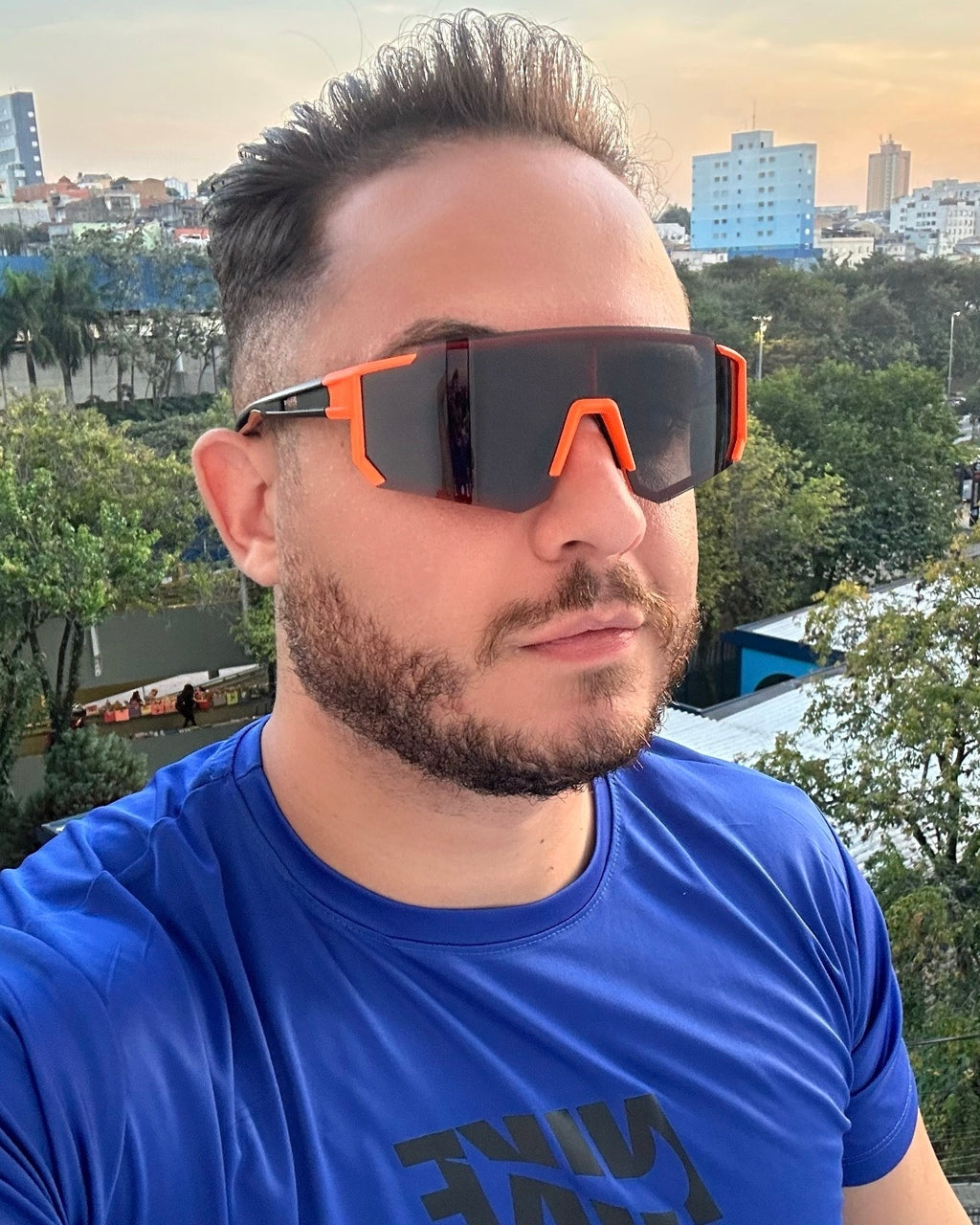 Gafas de sol Bolt 2.0 Naranja con negro (Unisex)