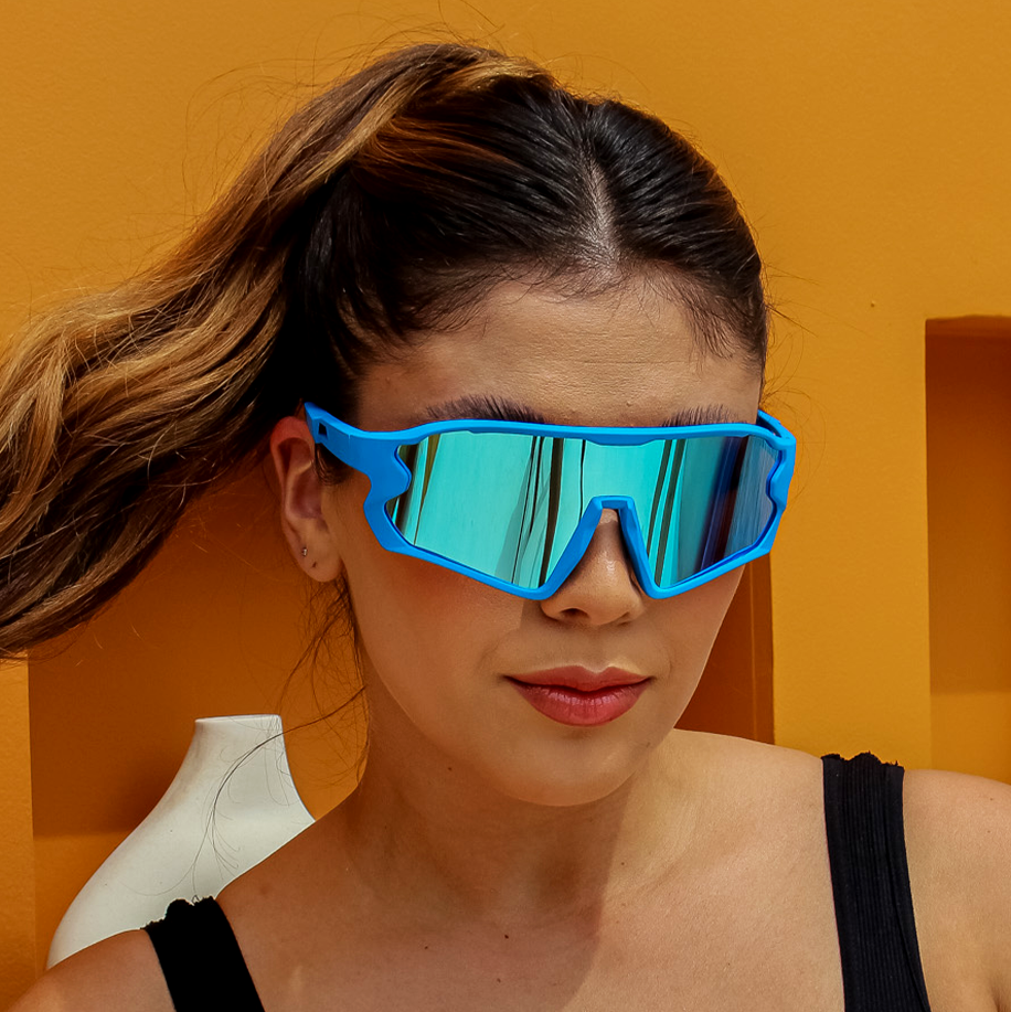 Gafas de sol Fusion Azul espejado (Unisex)
