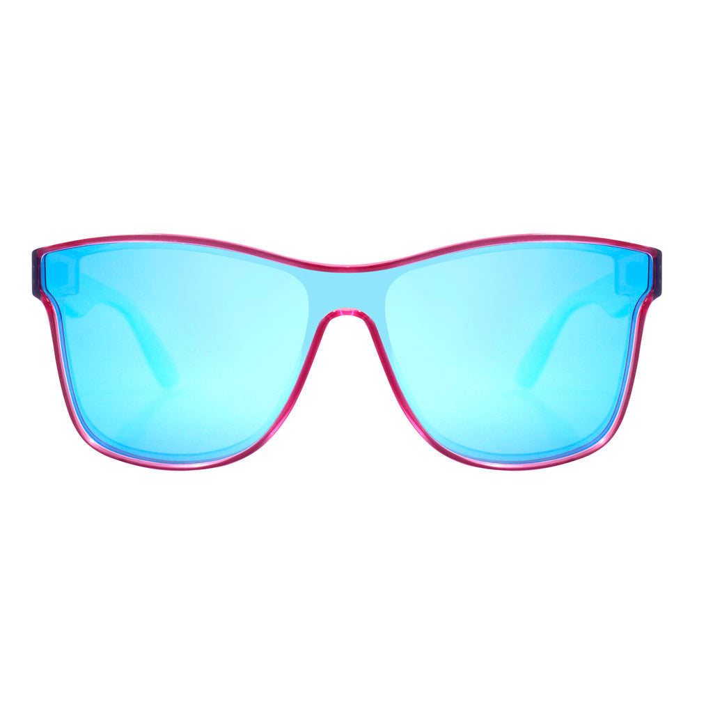 Gafas de sol Running 2.0 Rosa con azul transparente (Unisex)