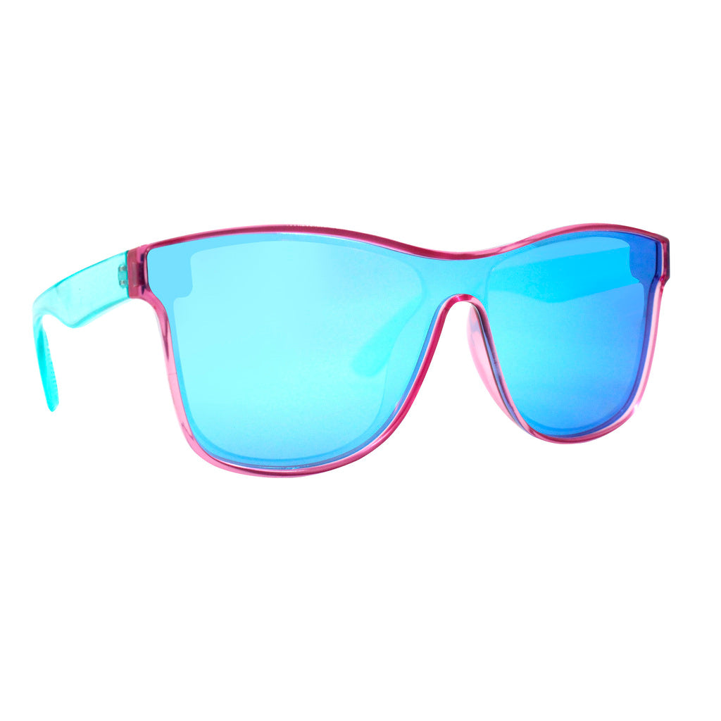 Gafas de sol Running 2.0 Rosa con azul transparente (Unisex)