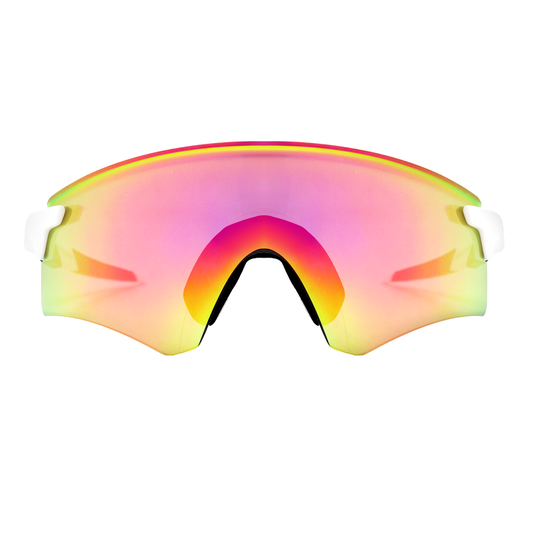 Gafas de sol Conection Blanco con rosa camaleón espejado (Unisex)