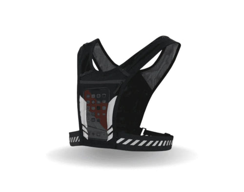 Chaleco de running ultraligero reflectante